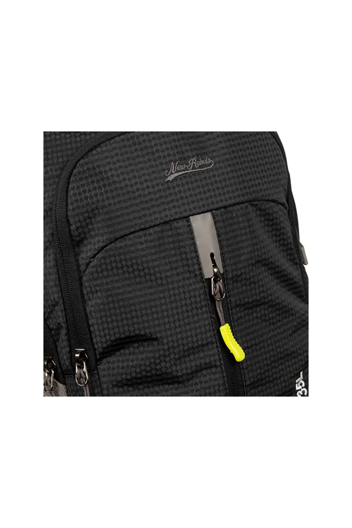 NEW REBELS  Rucksack - Schwarz - Unifarben