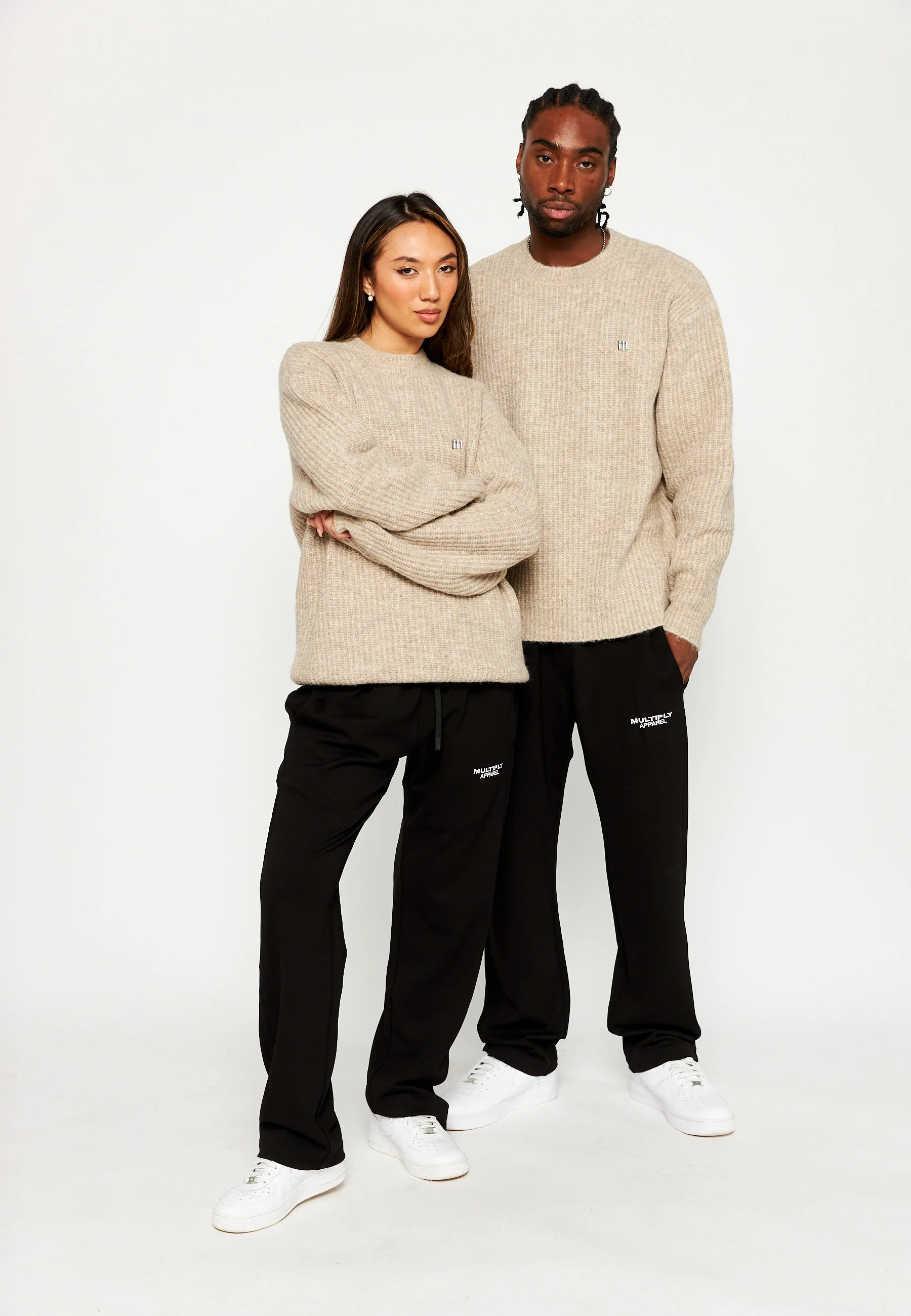Suéter de gran tamaño Multiply Apparel Old London M - Suéter