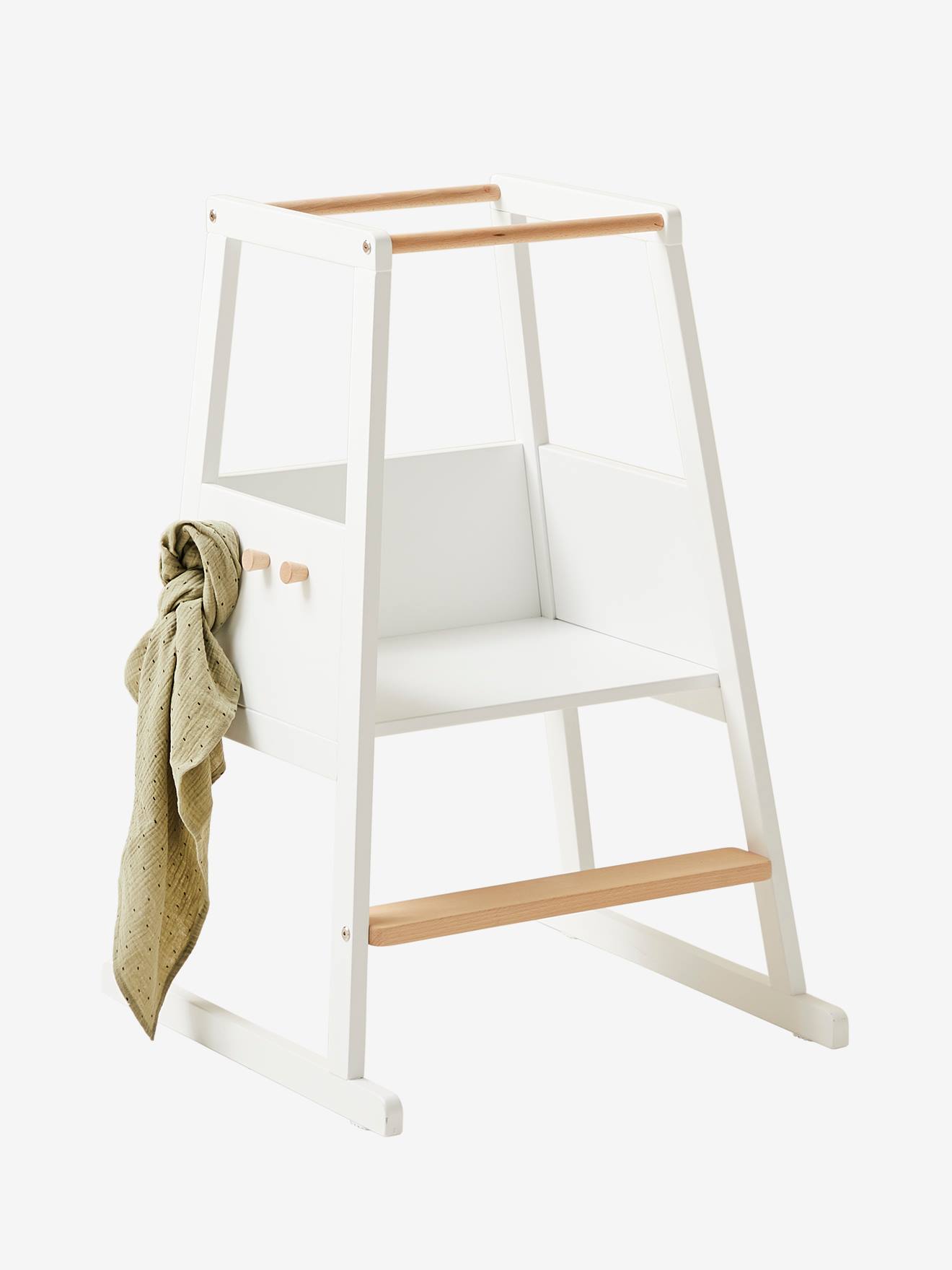 Tour d'apprentissage blanc/bois