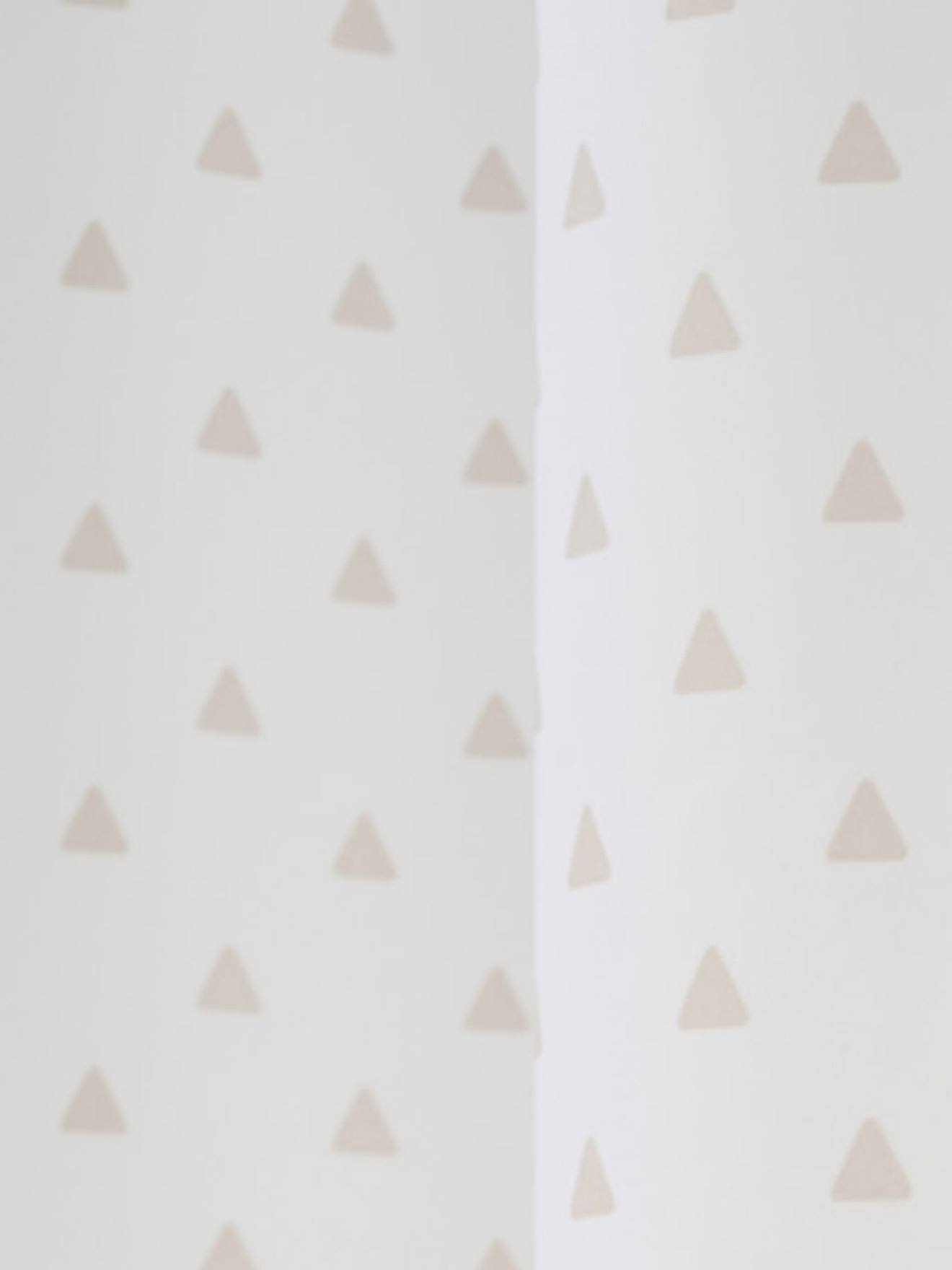 Rideau occultant écru / triangle