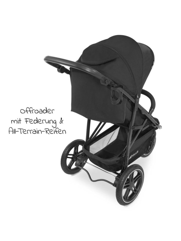 Hauck Buggy Rapid 3R (bis 25 kg) - Black in blau,gruen günstig kaufen onesize