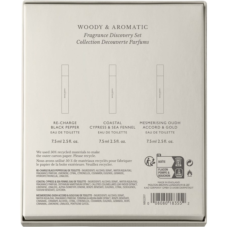 Geschenke-Sets Woody & Aromatic Fragrance Discovery Set
