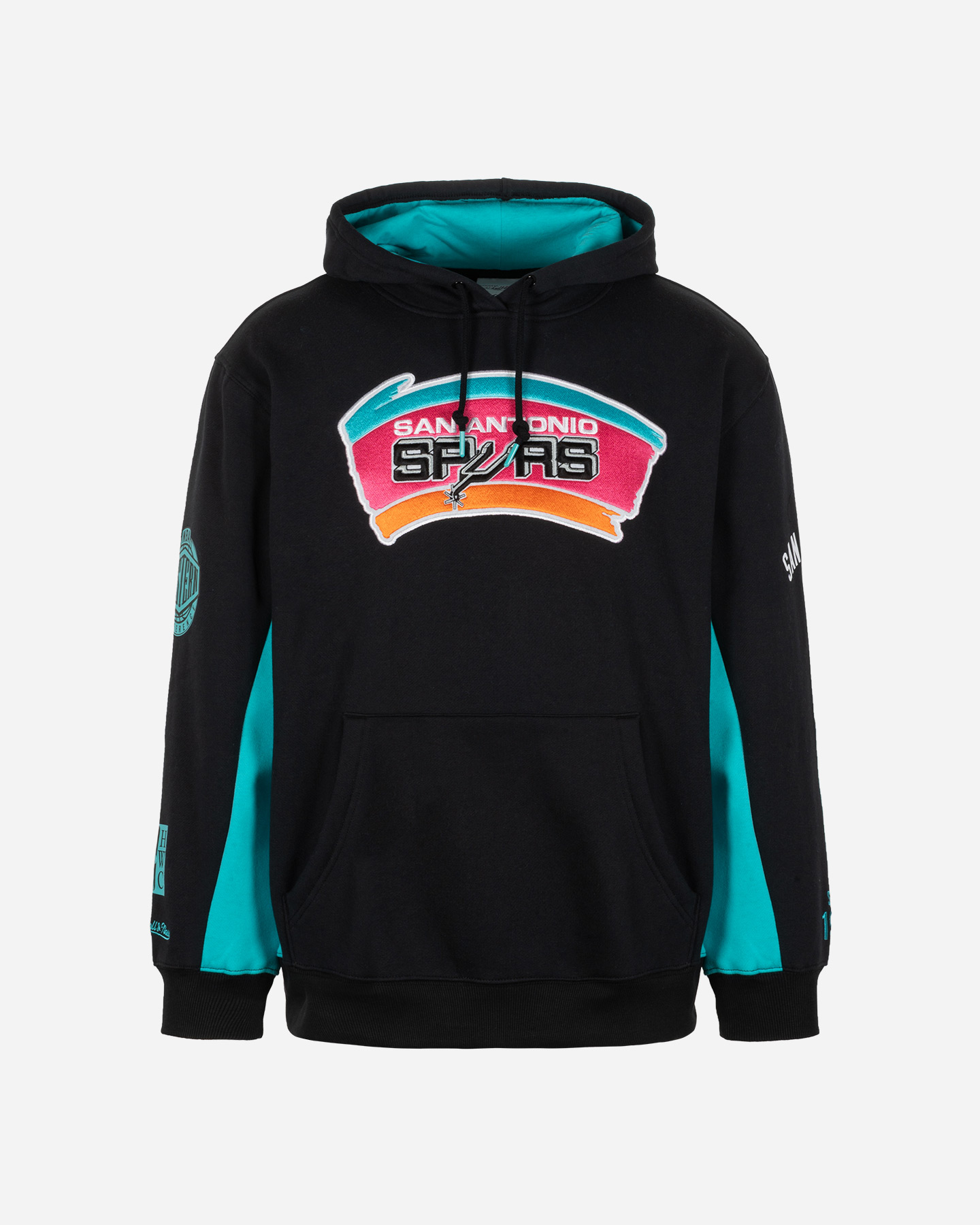 Abbigliamento Basket Mitchell&ness NBA Team Origins M TH9263-SASBLCK