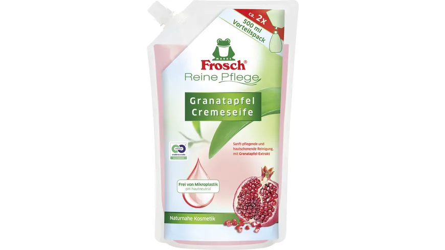 Frosch Reine Pflege Granatapfel Cremeseife 500 ml