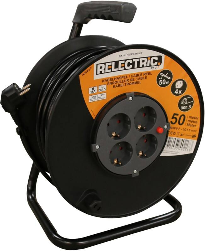 Relectric Kabeltrommel RELEC492183 50 m