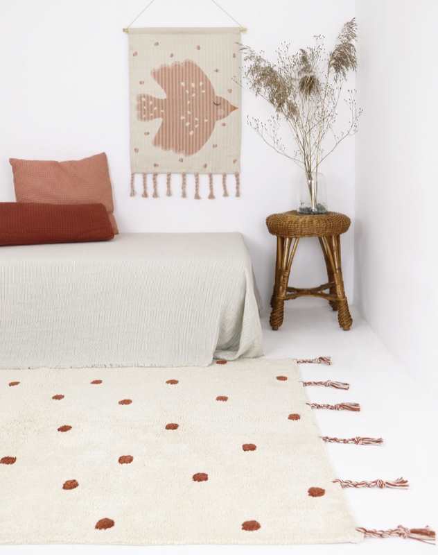 Tapis à pois 100x150cm NÜMI