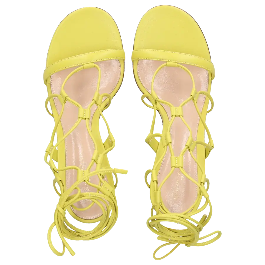 Gianvito Rossi - Sandalen G32172 Nappaleder - gelb