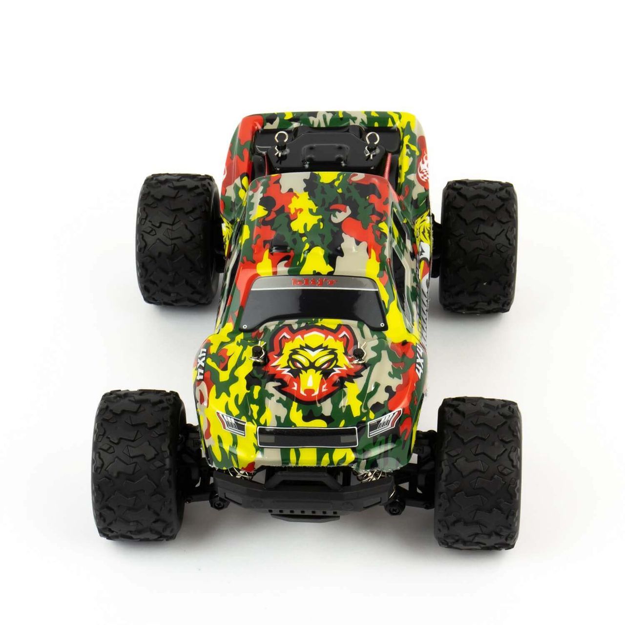 Blijr Blij´r Beast Red ferngesteuertes RC Auto 45 km/h, 1:18, 2 Akkus, Allrad, 100m, Monstertruck