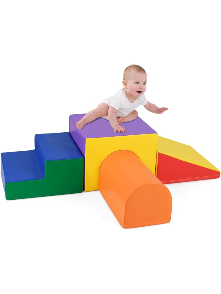 COSTWAY 4 TLG. Schaumstoffbausteine in Bunt günstig kaufen onesize