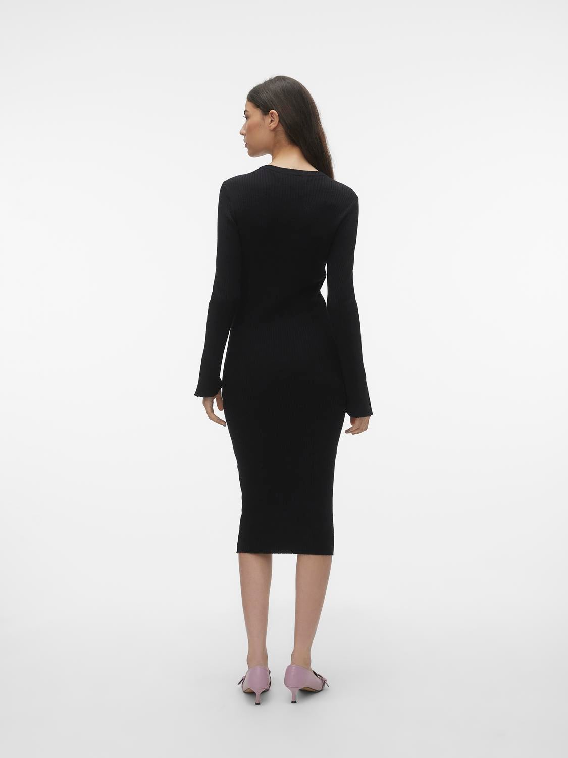 VMGOLD Langes Kleid