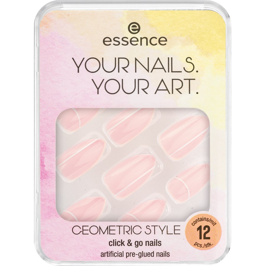 Click & Go Nails Ceometric Style