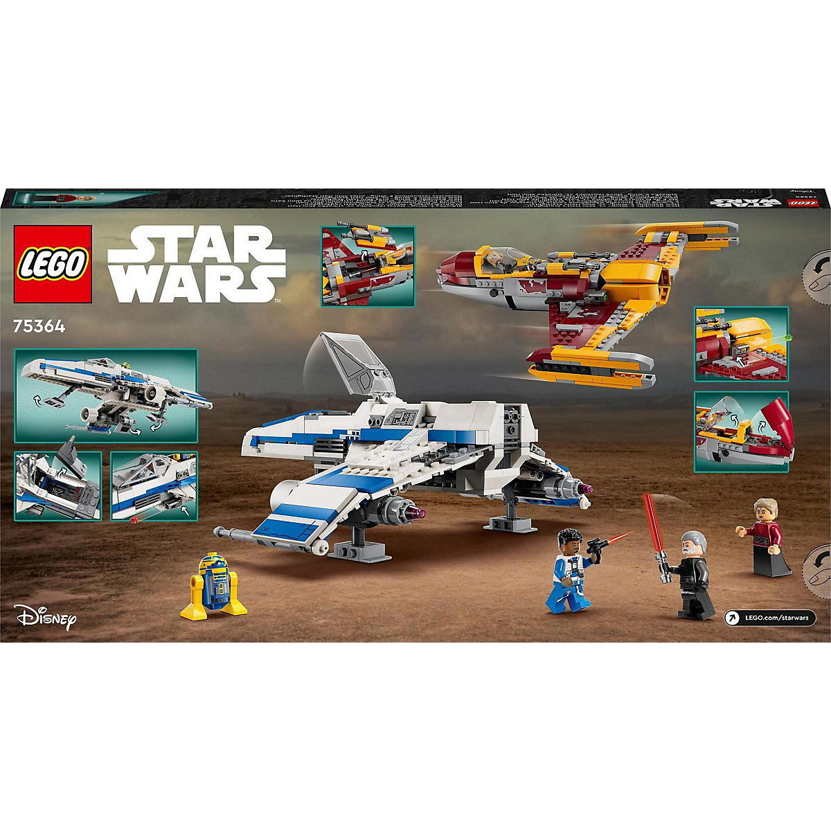 LEGO® Star Wars 75364 New Republic E-Wing vs. Shin Hatis Starfighter