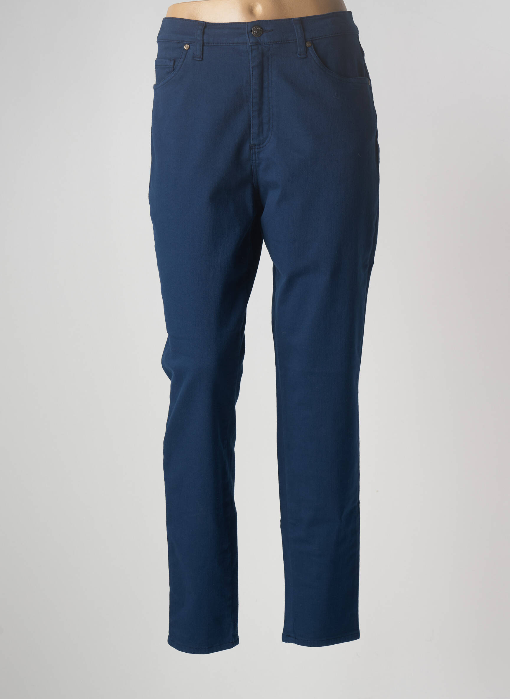 Lcdn Jeans Coupe Slim Femme couleur bleu