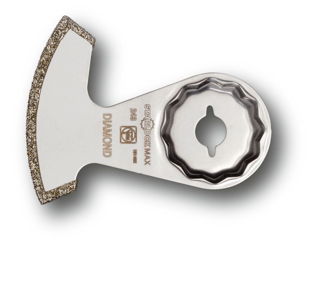 Lame de scie diamantée Fein Accessories 63903243230 pour joints de marbre, résine époxy et terrazzo, coupe 2,2 mm, Starlock Max 5ST