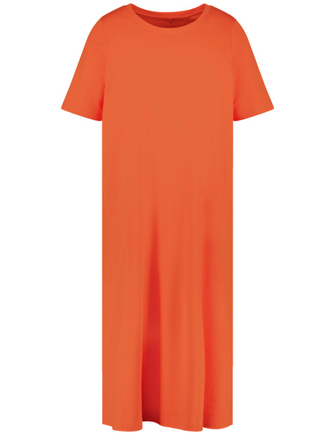 Shirtkleid aus schwerem Interlock-Jersey
