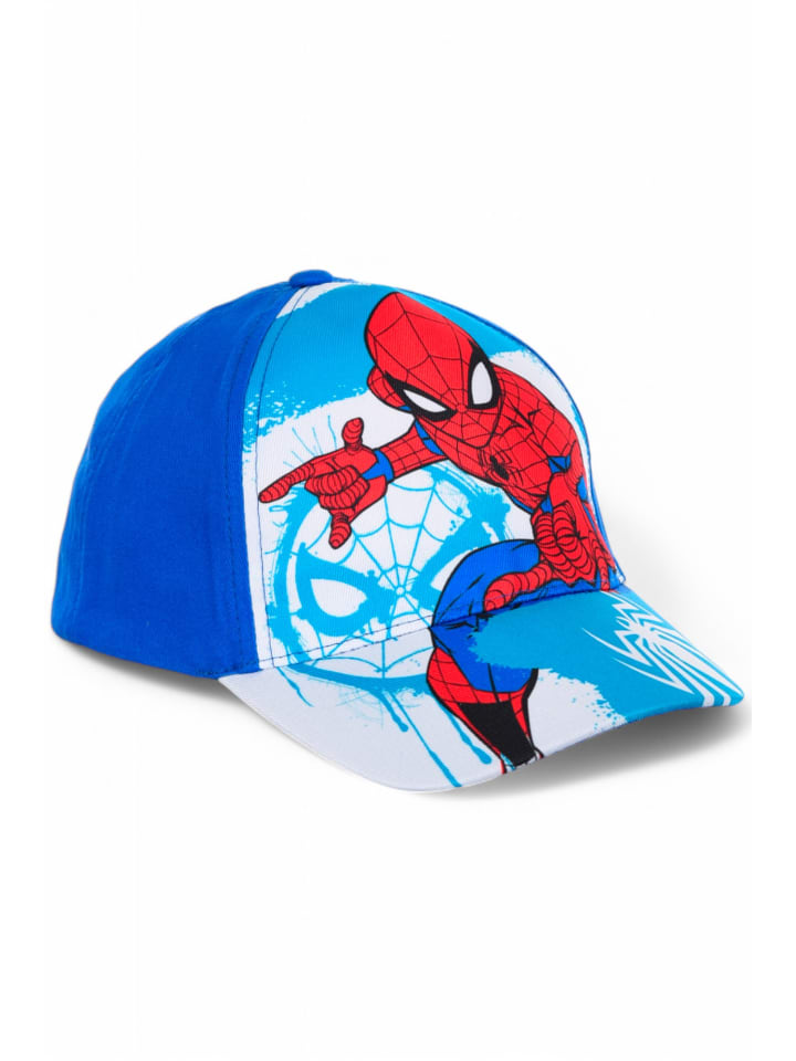Spiderman Basecap Spider-Man in Blau günstig kaufen