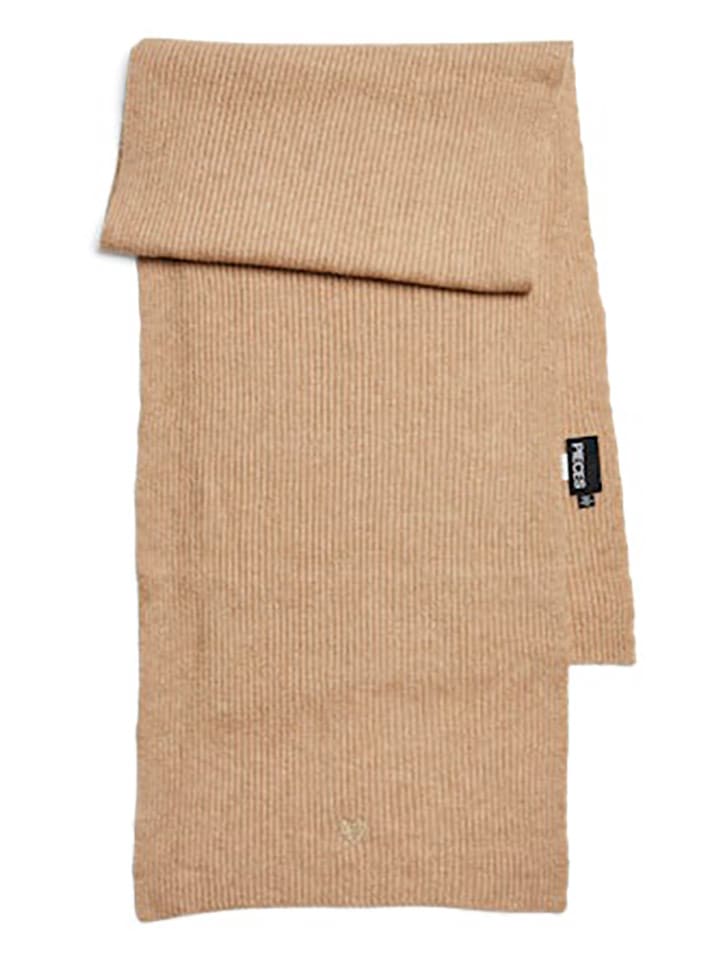 Pieces Schal in Beige - (L)190 x (B)40cm günstig kaufen onesize