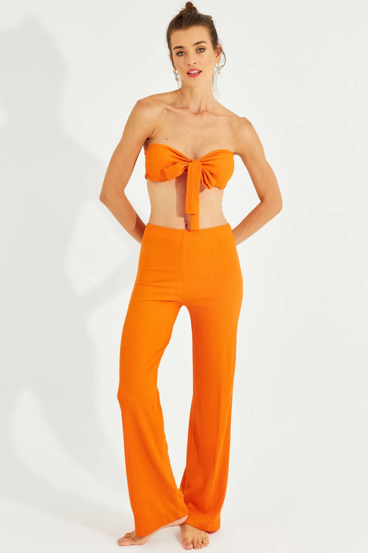 Cool & Sexy  Zweiteiler - Orange - Regular Fit
