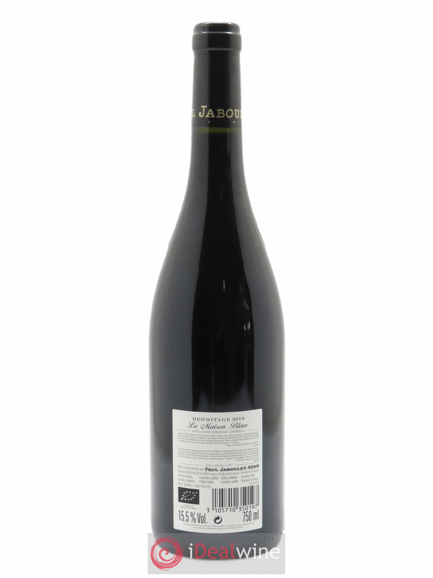 Hermitage La Maison Bleue Paul Jaboulet Ainé  2019 - Lot de 1 Bouteille