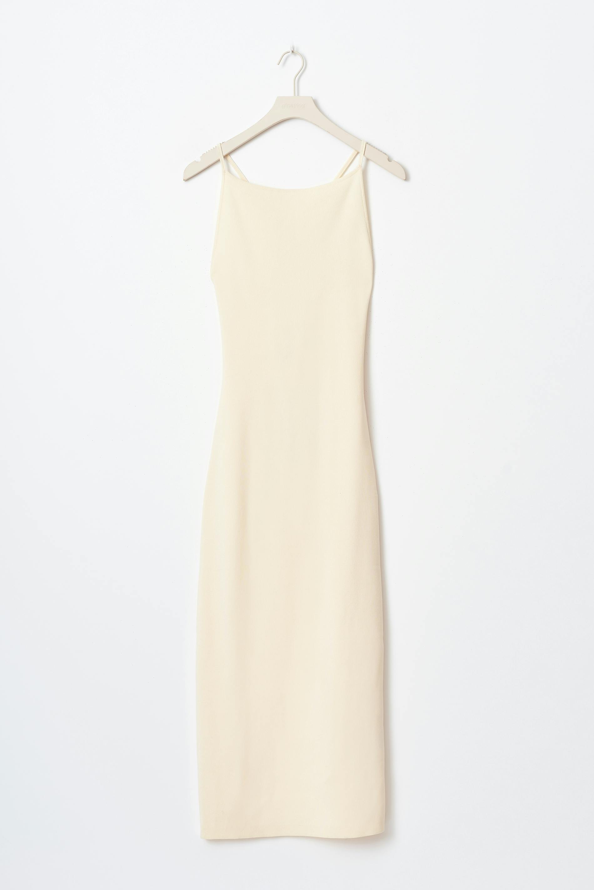 Knitted strap dress