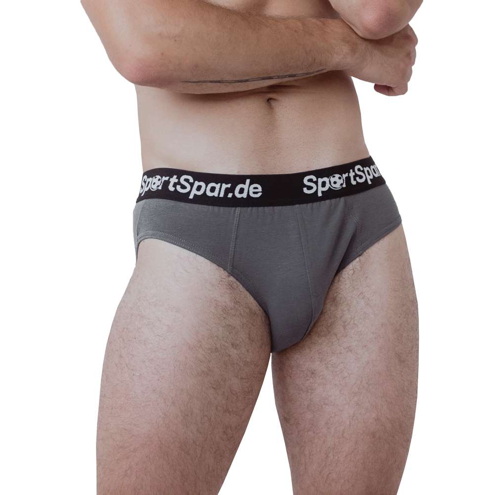 SportSpar.de „Sparsanova“ Herren Unterhose dunkelgrau
