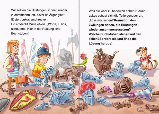 Die Jagd nach dem magischen Detektivkoffer, Band 4: Achtung, Raubritter!