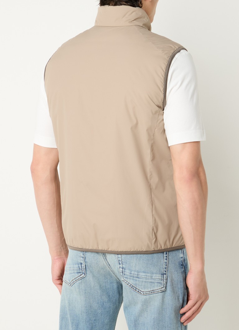 Marc O'Polo Reversible padded bodywarmer with zipper pockets