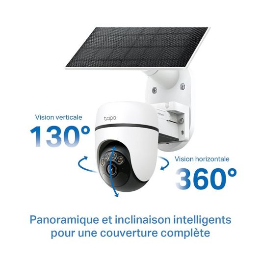 TAPO TC90 WLAN-Überwachungskamera mit Solarpanel