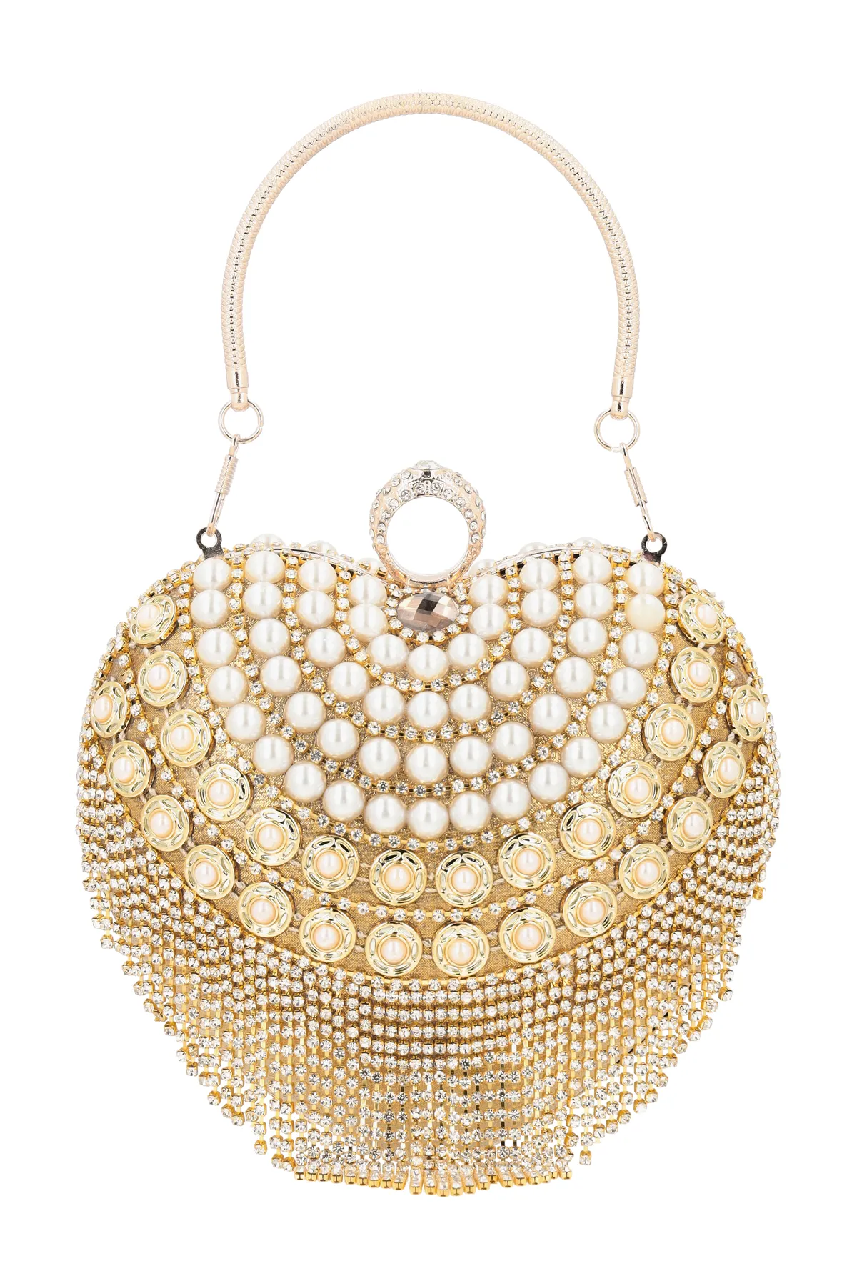 Felipa  Handtasche - Goldfarben - Unifarben