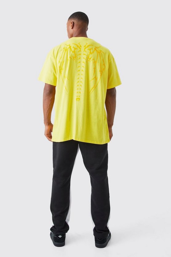 Jogginghose mit Drip Face Print
