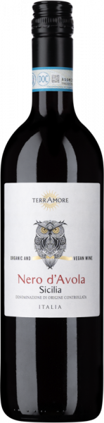TerrAmore Bio-Nero d Avola Sicilia DOC TerrAmore Italien  trocken - 6er Karton