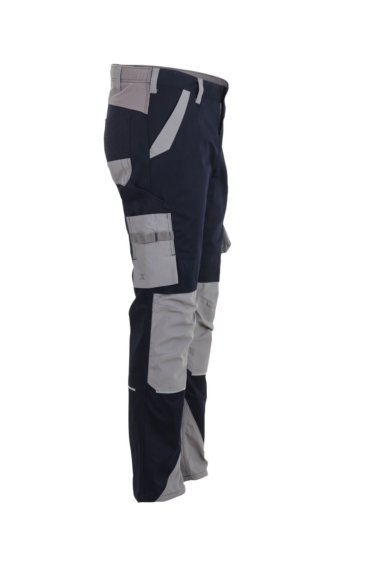 Planam Arbeitshose Herren Bundhose Norit schwarzblau/zink Größe 48 (1-tlg)
