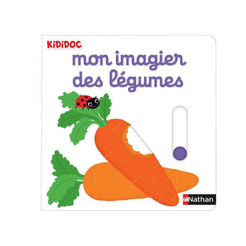 Livre Mon Imagier des légumes - Nathan Jeunesse
