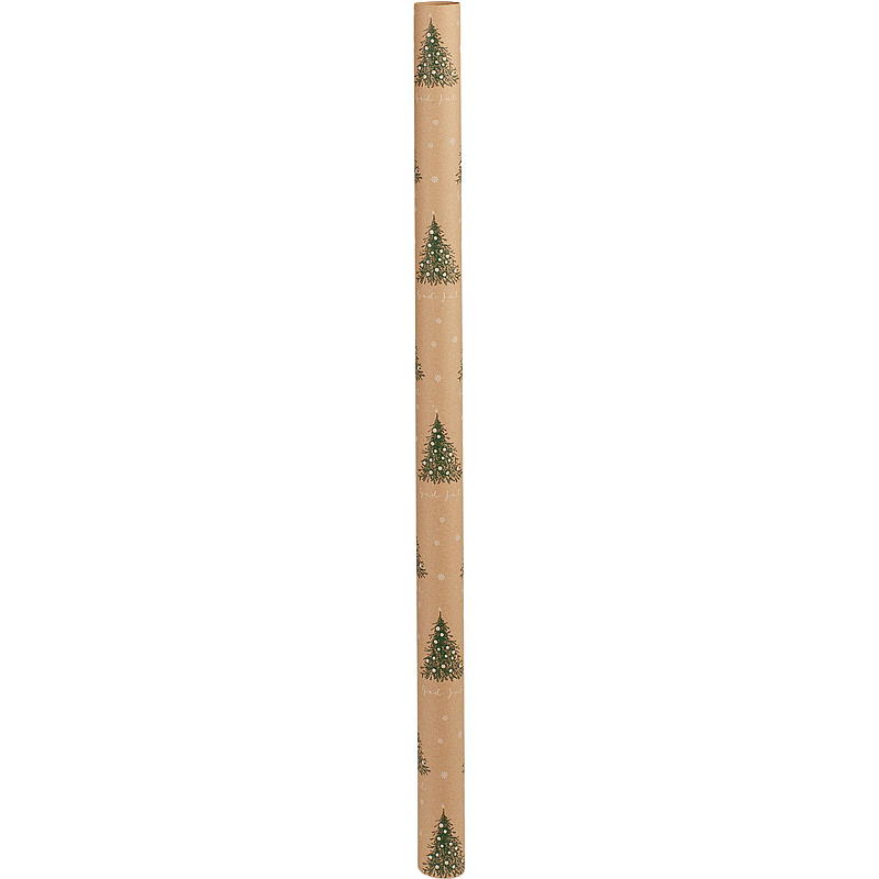 Home Julepapir 4 m x 70 cm, Kraft