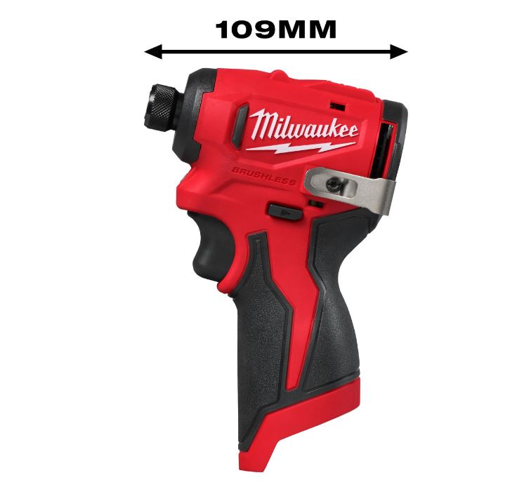 Milwaukee 4933499689 M12 BLIDRC-0 Kompaktný rázový skrutkovač M12 1/4