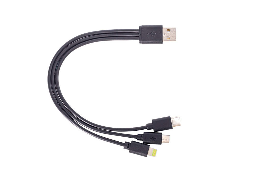 Smartphone Lade Set, Powerbank, Autoladegerät und 3-in-1 Kabel - ATU