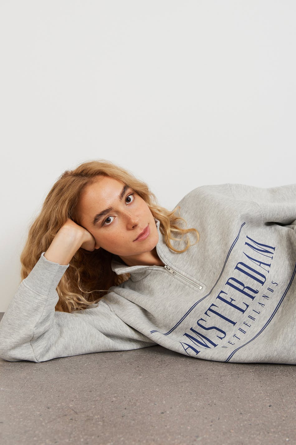 Mindy zip sweater