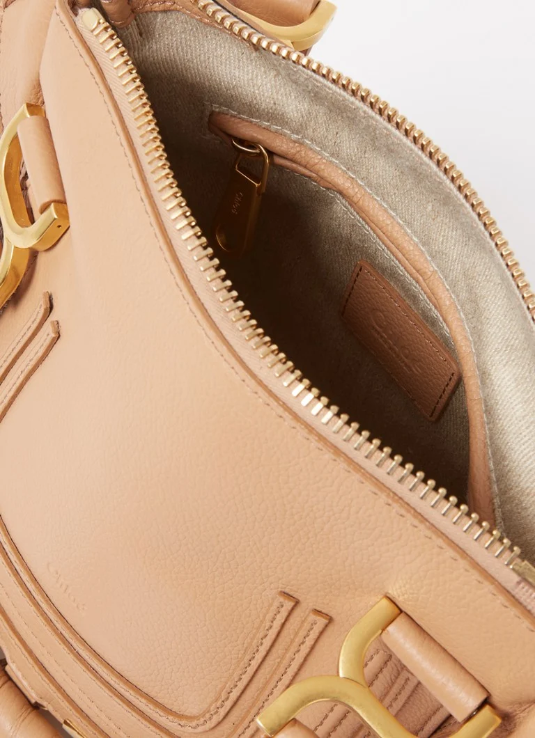 Sac bandoulière Chloé Marcie en cuir de veau avec bandoulière amovible