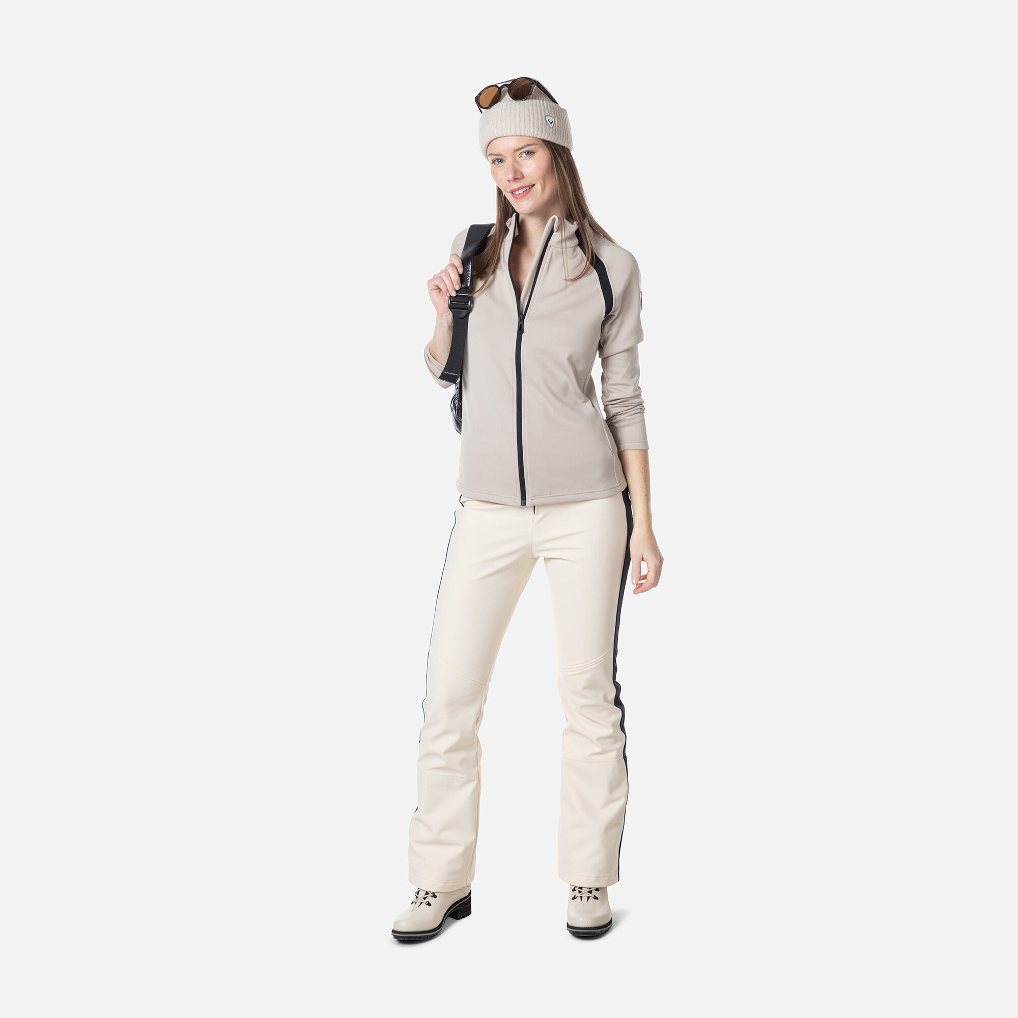 Couche intermédiare à zip intégral Aerial femme