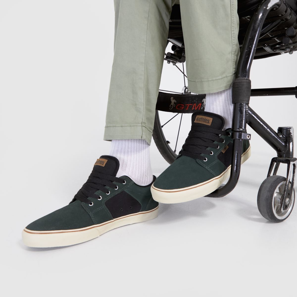 Etnies barge ls sötétzöld sportcipő
