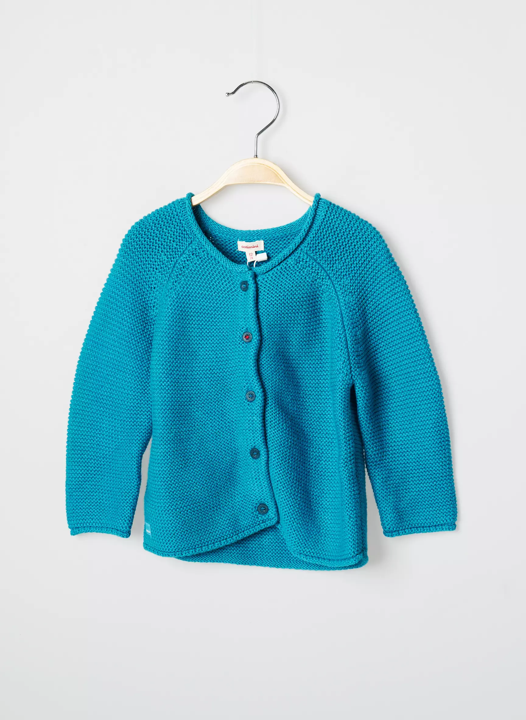 Catimini Grosse Maille Garcon couleur bleu
