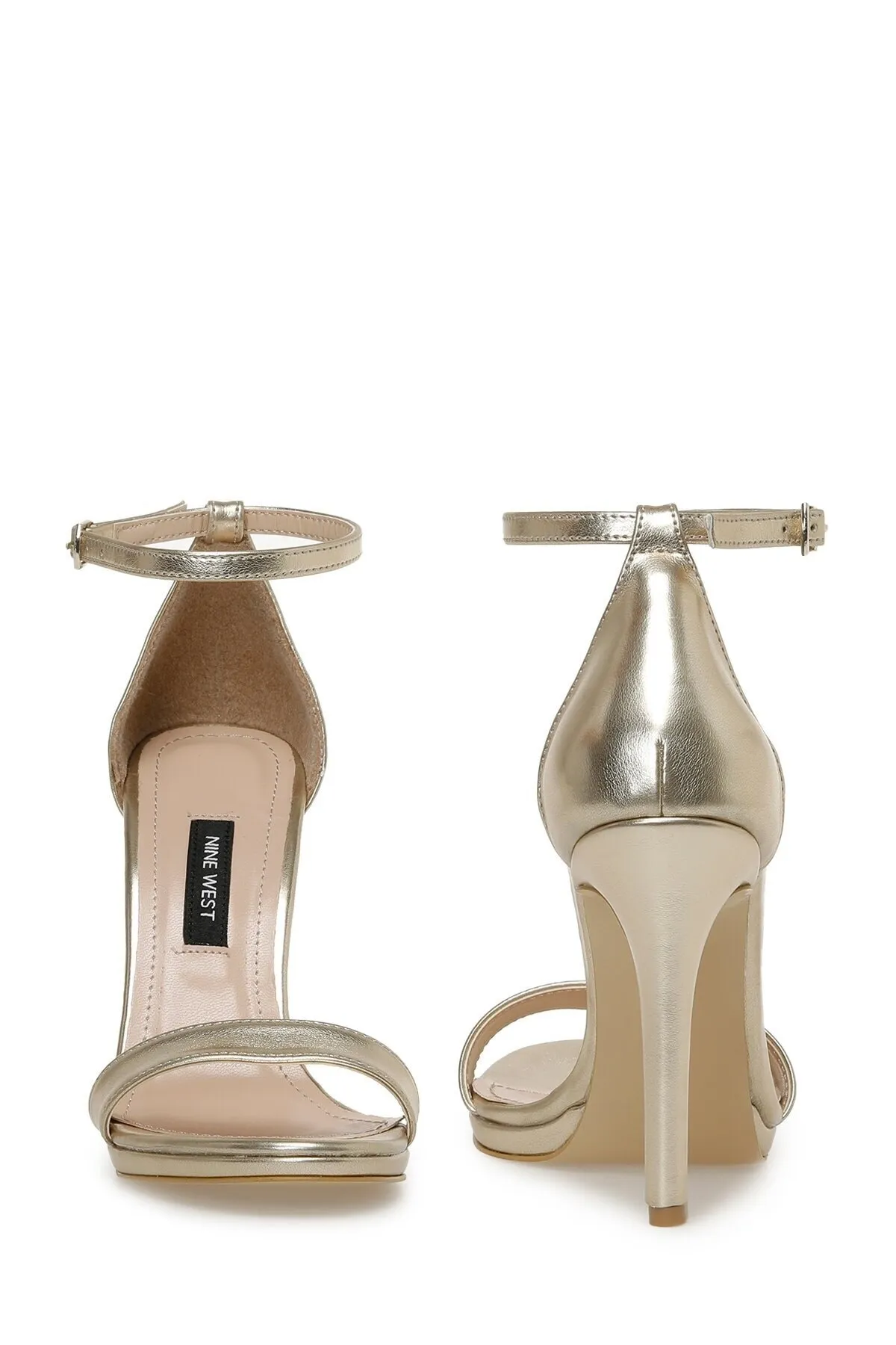 Nine West  DELGE 3FX Gold Damen-Sandalen mit Absatz