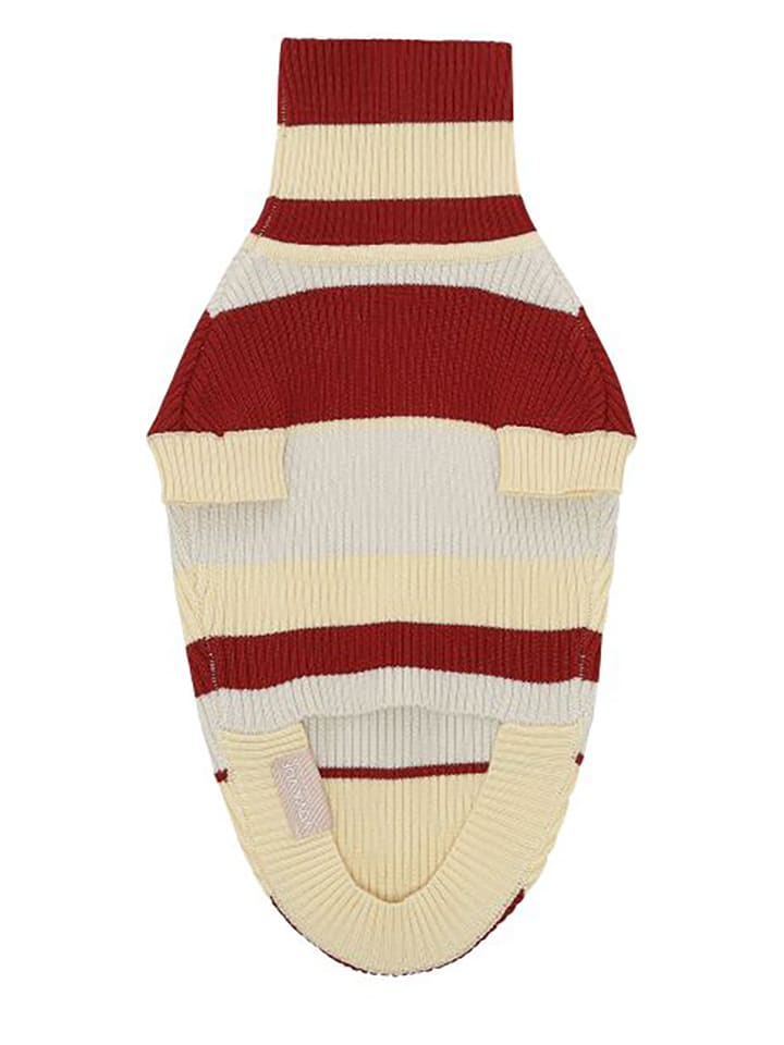 VOV & VUF Hundepullover in Bordeaux/ Beige günstig kaufen
