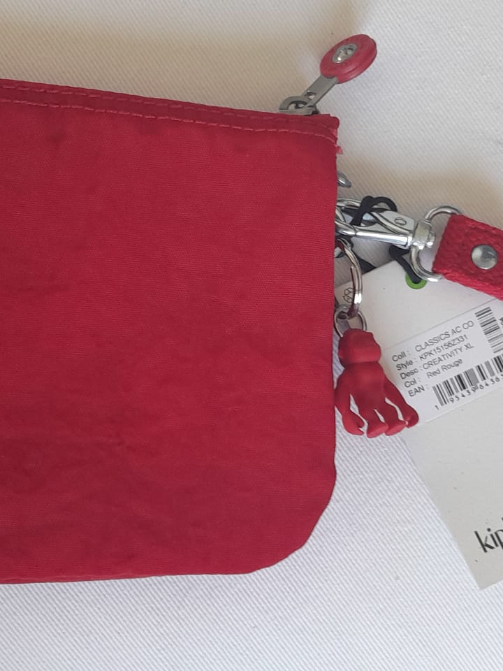Kipling Classics Basic Creativity XL Kosmetiktasche 21,5 cm in red rouge günstig kaufen onesize