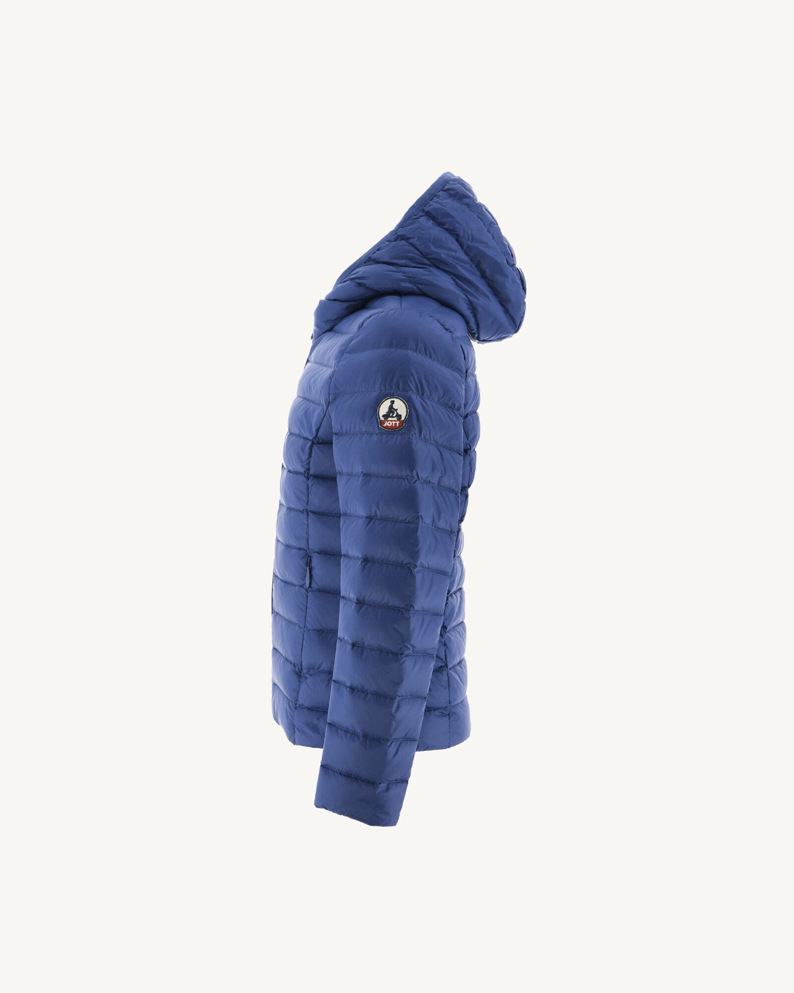 Doudoune légère à capuche enfant Dark denim Carla