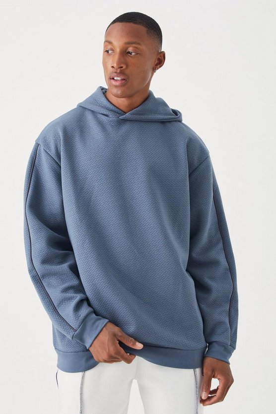 Strukturierter Oversize Hoodie
