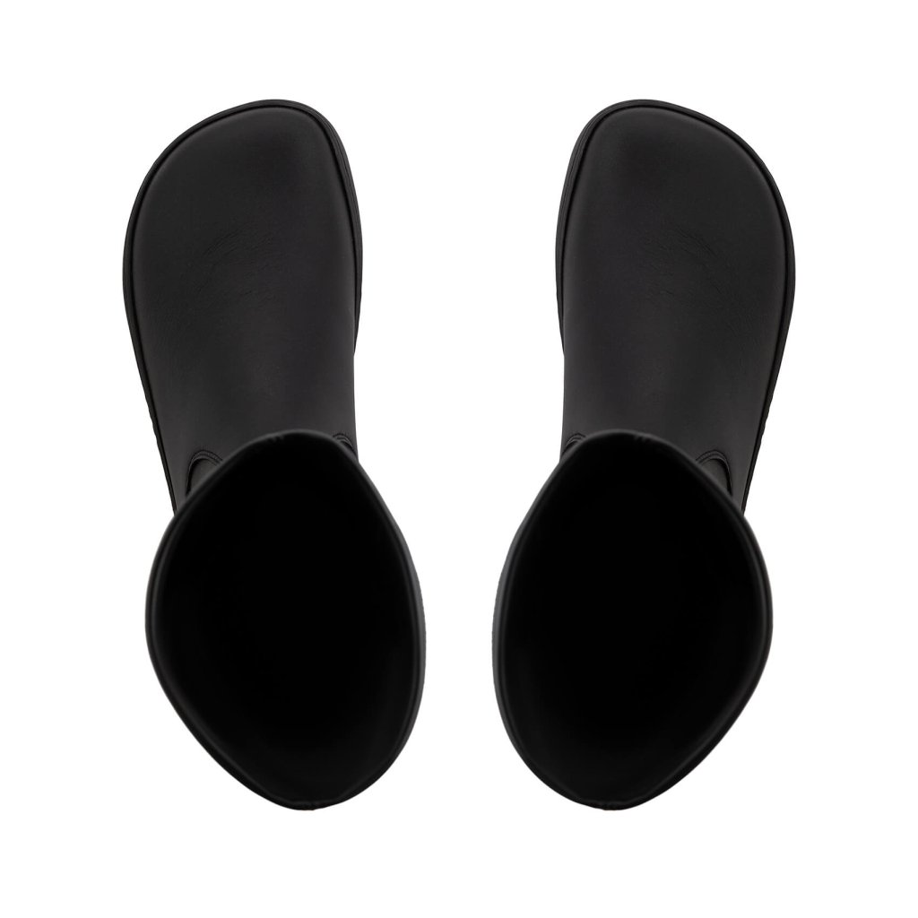 Shapen Stretchy Black Vegan Barfußstiefel