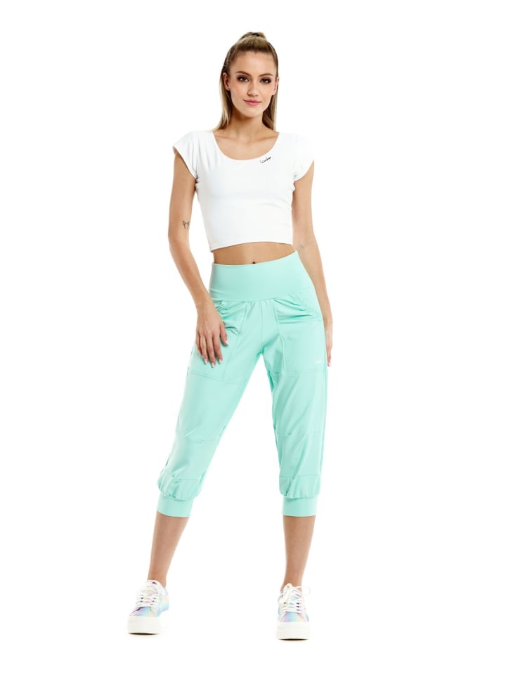 Winshape Functional Comfort ¾ Leisure Trousers LEI201C in delicate mint günstig kaufen