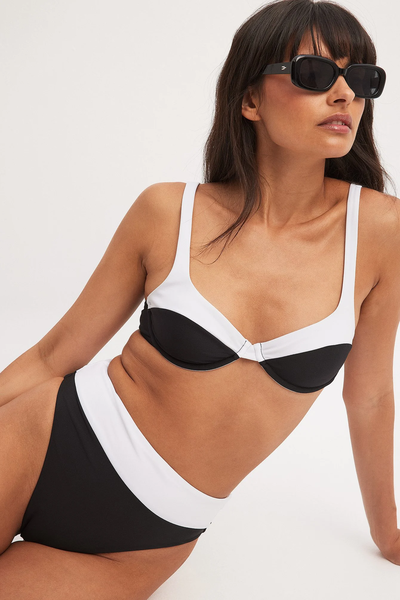 Panel High Waist Bikini Panty