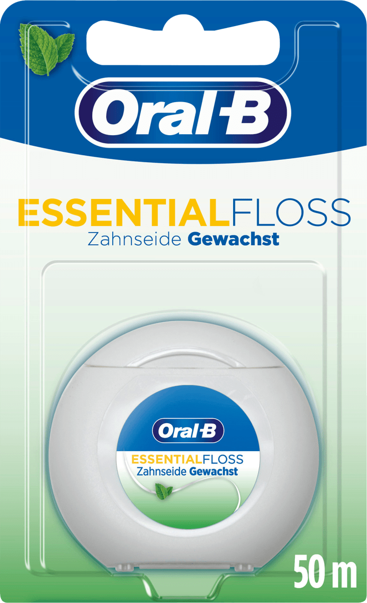 Zahnseide Essential Floss gewachst, 50 m